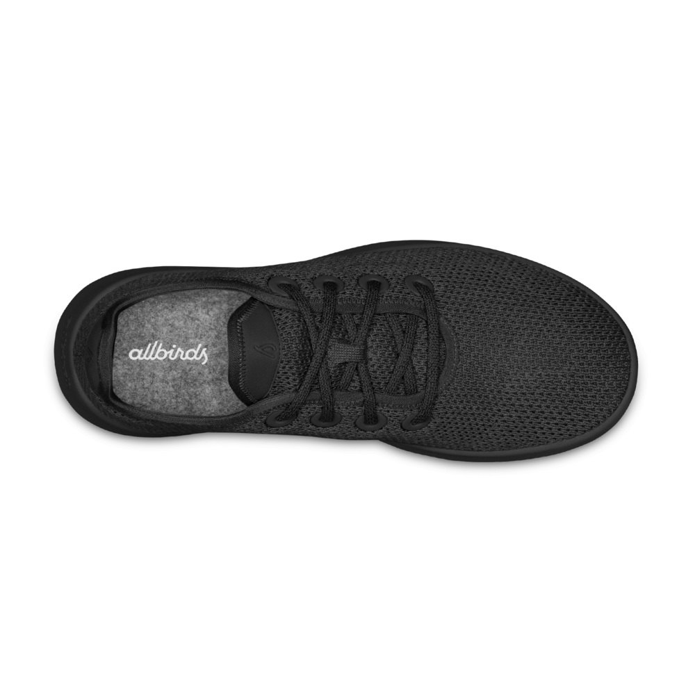 Allbirds Men\'s Sneakers Black - Tree Runners - 68750LNKP